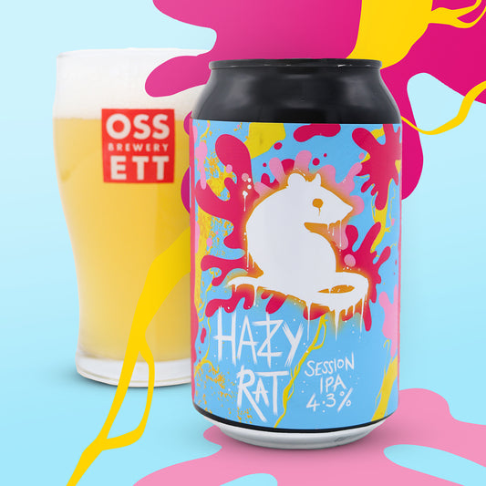 HAZY RAT 4.3% SESSION IPA (12x330ml)
