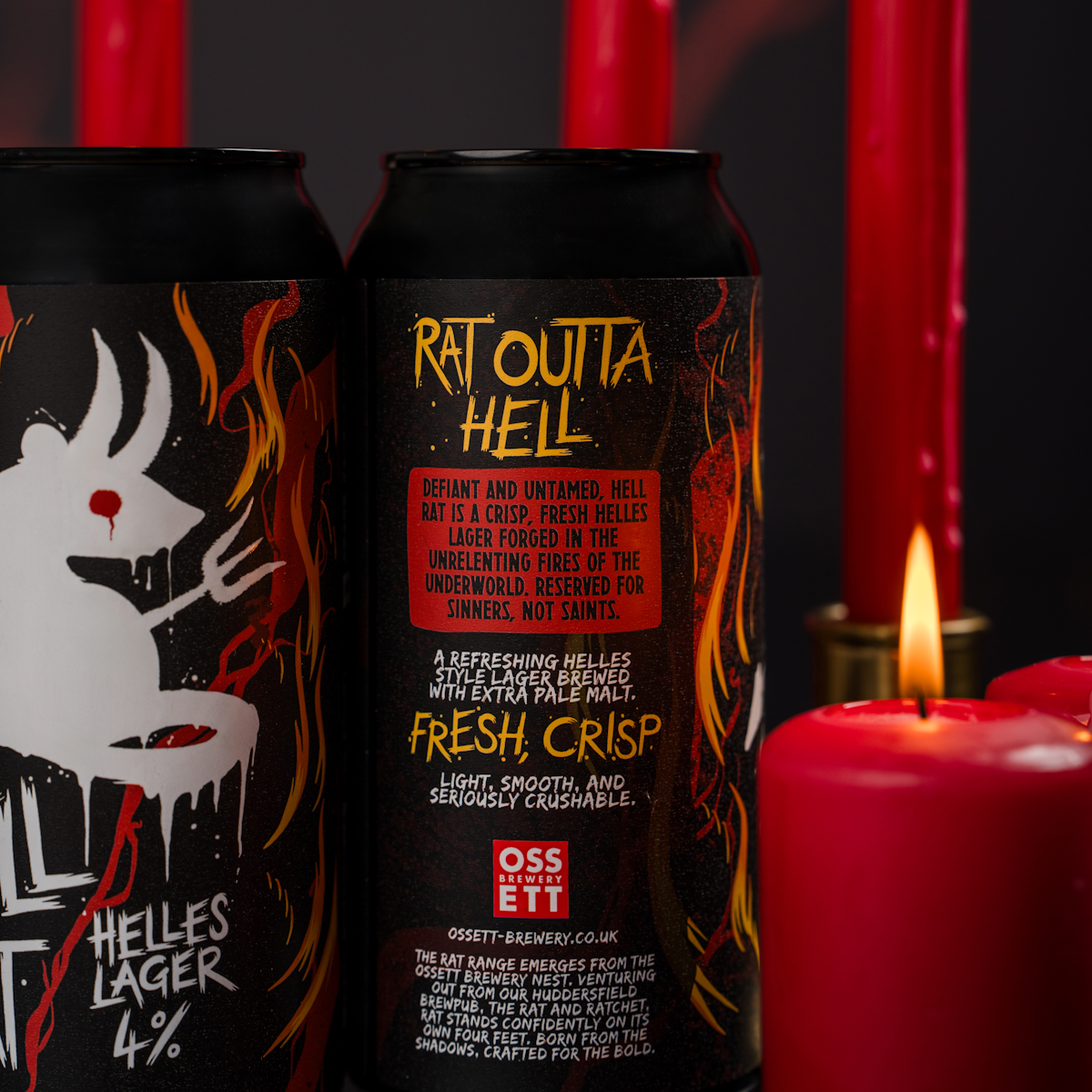 HELL RAT 4.0% HELLES LAGER (1x440ml)