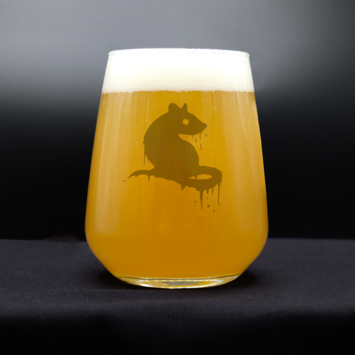PRESIDENT KING OF TERRORS GLASS - BLACK