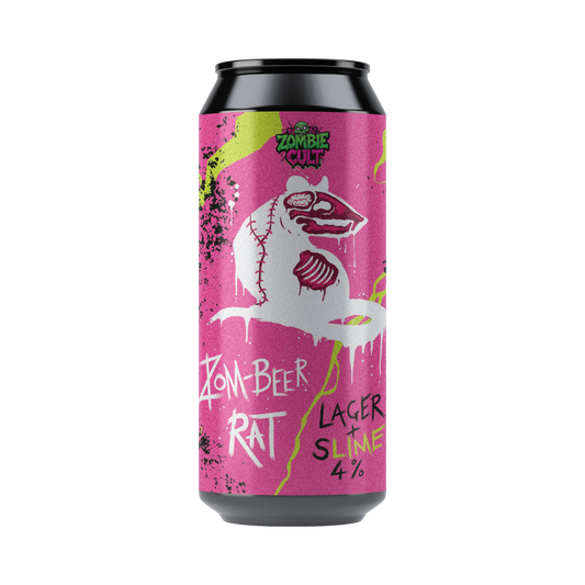 ZOM-BEER RAT 4% LAGER + SLIME (1x440ml) | ZOMBIE CULT