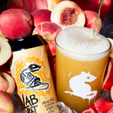 LAB RAT 4.5% PEACHES & CREAM SOUR (12x440ml)