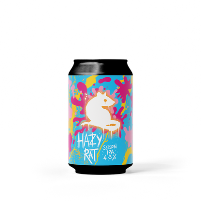 HAZY RAT 4.3% SESSION IPA (1x330ml)