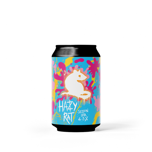 HAZY RAT 4.3% SESSION IPA (1x330ml)