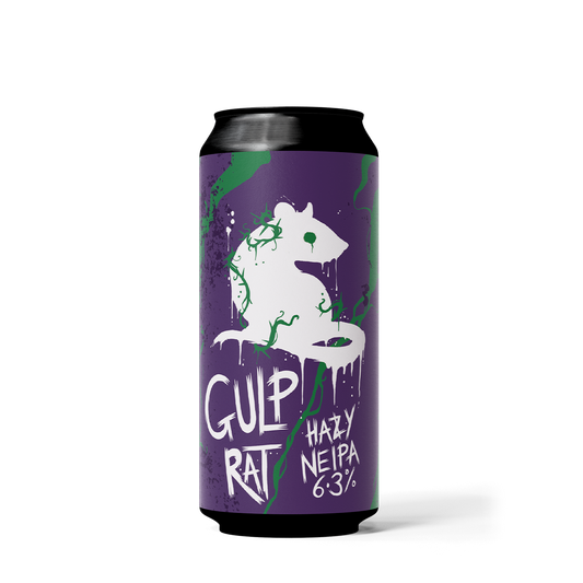 GULP RAT 6.3% HAZY NEIPA (1x440ml)