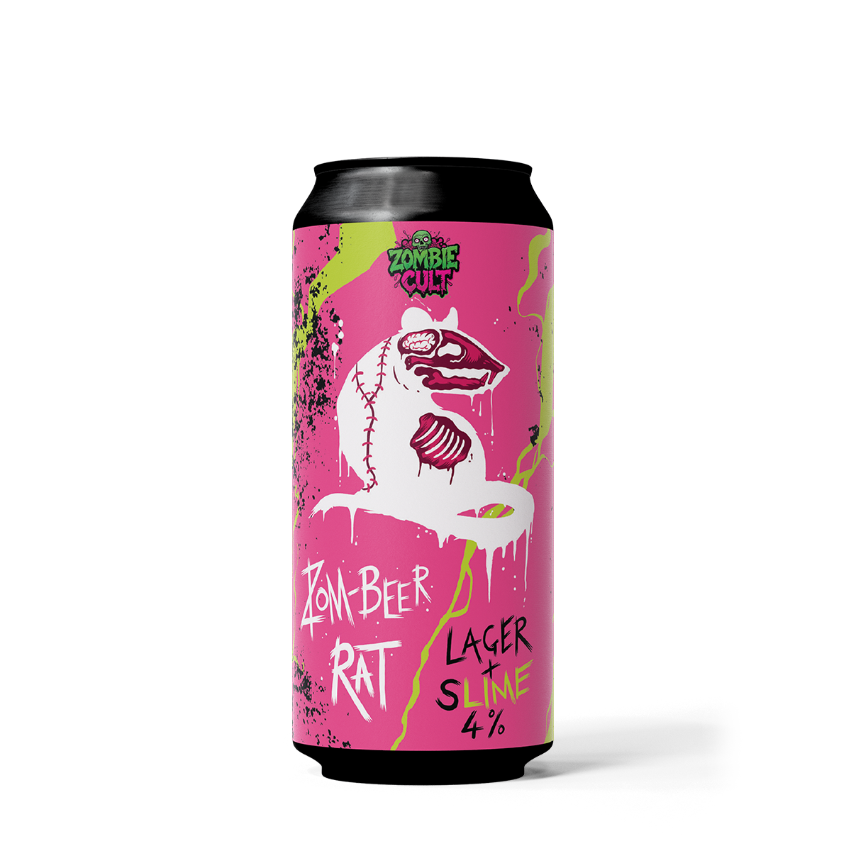 ZOM-BEER RAT 4% LAGER + SLIME (1x440ml) | ZOMBIE CULT