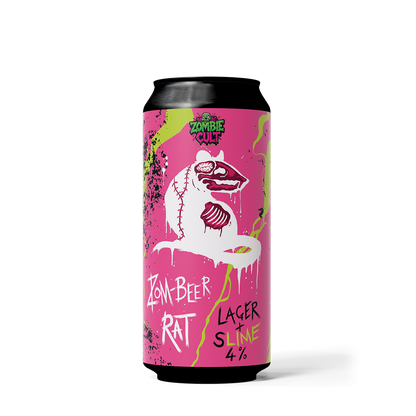 ZOM-BEER RAT 4% LAGER + SLIME (1x440ml) | ZOMBIE CULT