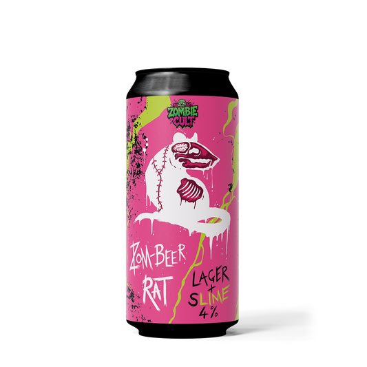 ZOM-BEER RAT 4% LAGER + SLIME (1x440ml) | ZOMBIE CULT