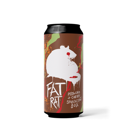 FAT RAT 8% PISTACHIO & CHERRY STOLLEN STOUT (1x440ml)