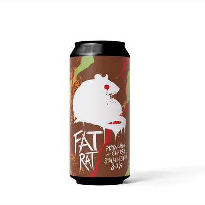 FAT RAT 8% PISTACHIO & CHERRY STOLLEN STOUT (1x440ml)