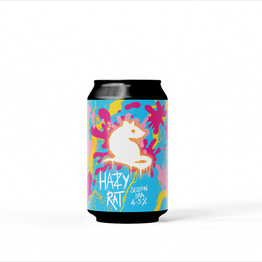 HAZY RAT 4.3% SESSION IPA (1x330ml)