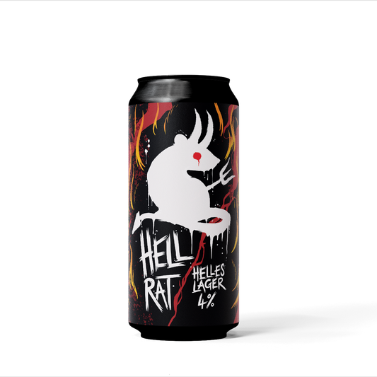 HELL RAT 4.0% HELLES LAGER (1x440ml)