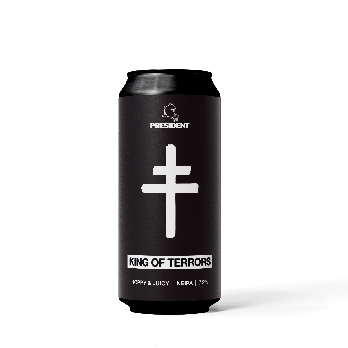 KING OF TERRORS 7.2% NEIPA (1x440ml) | PRESIDENT