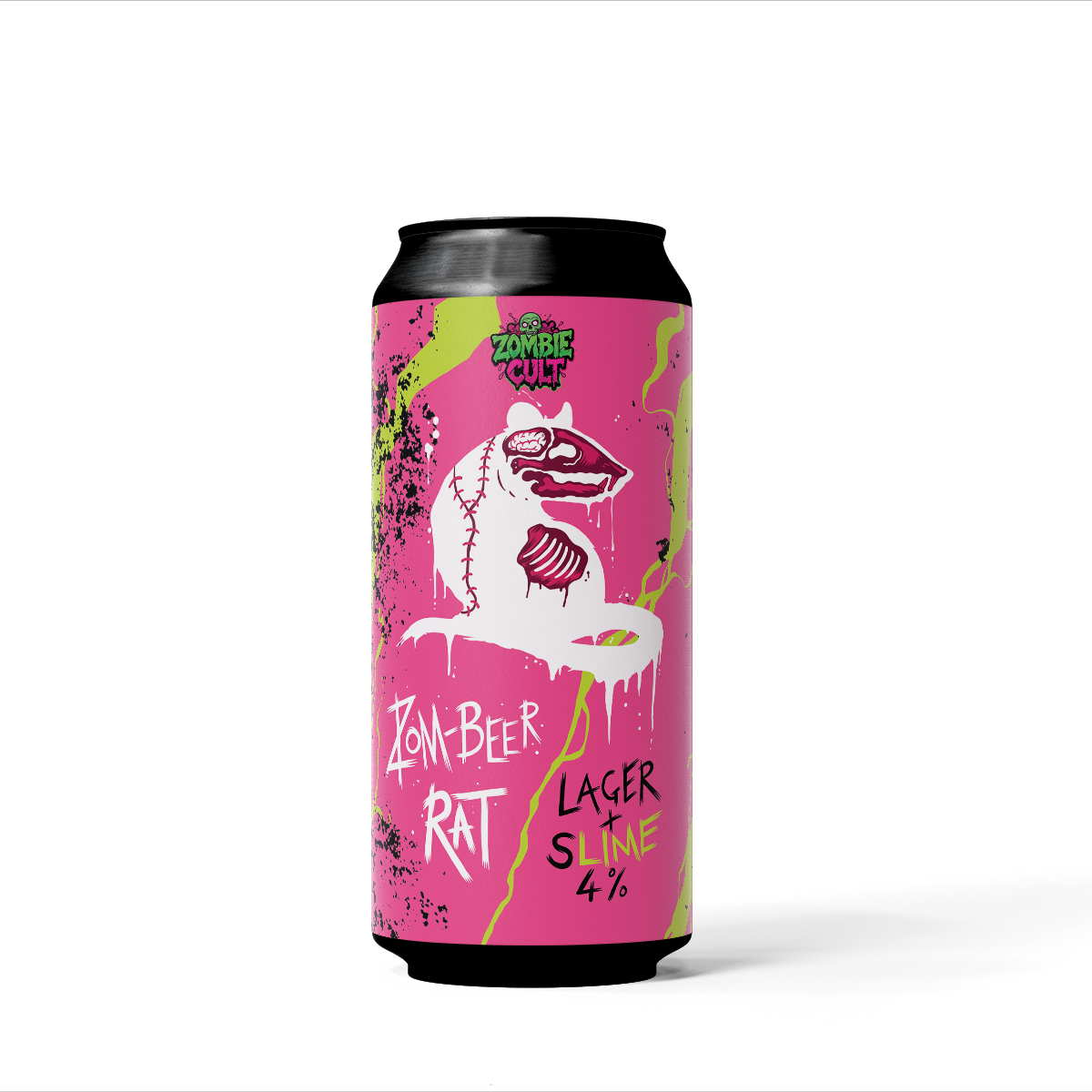 ZOM-BEER RAT 4% LAGER + SLIME (1x440ml) | ZOMBIE CULT