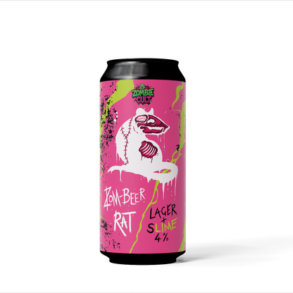 ZOM-BEER RAT 4% LAGER + SLIME (1x440ml) | ZOMBIE CULT