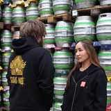 CASK IS KING PREMIUM ZIPPED HOODIE