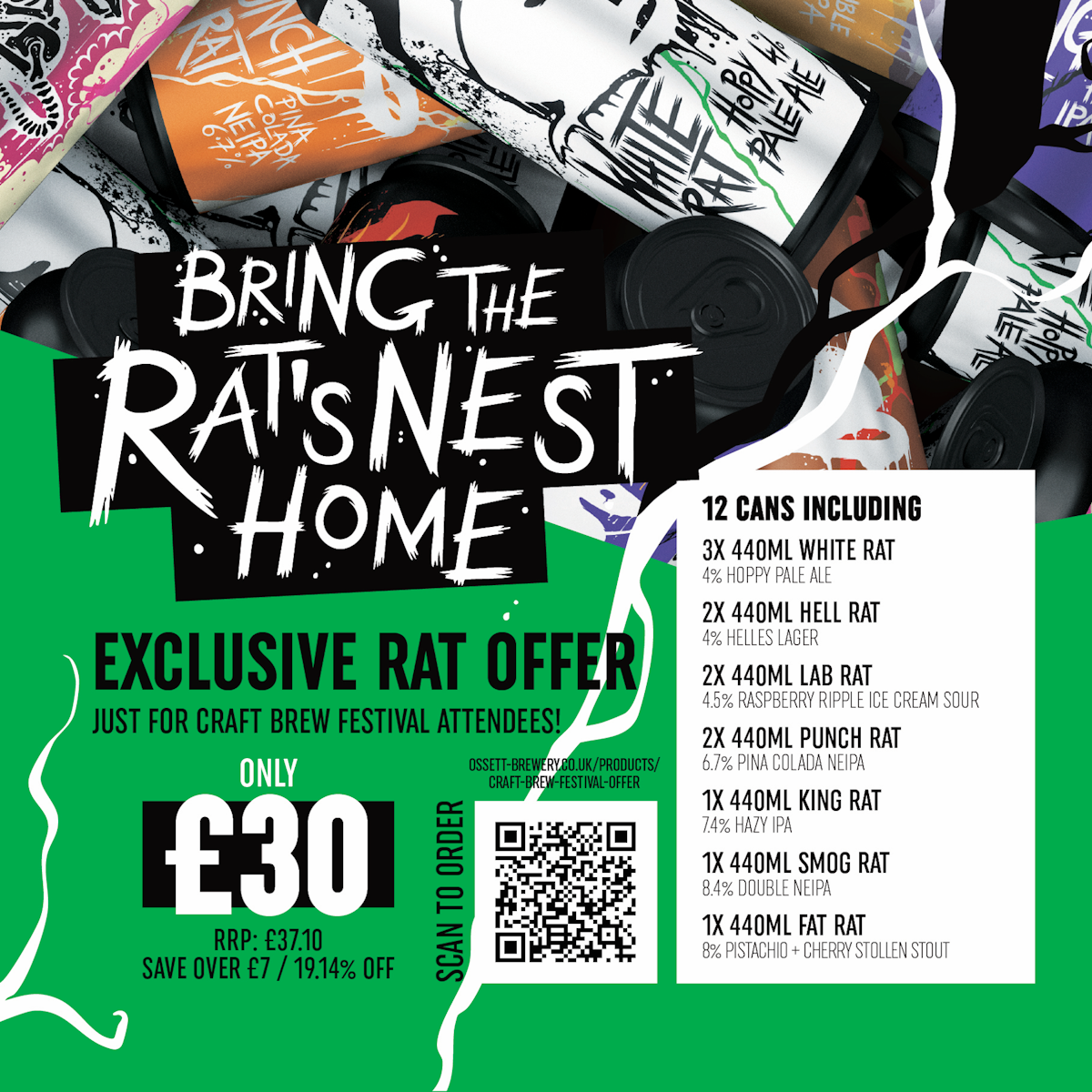 Craft Brew Festival Box (12x440ml)