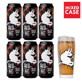 HELL RAT GIFT PACK (6x440ml & Glass)