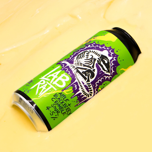 LAB RAT 4.5% APPLE + BLACKBERRY CRUMBLE SOUR (12x440ml)