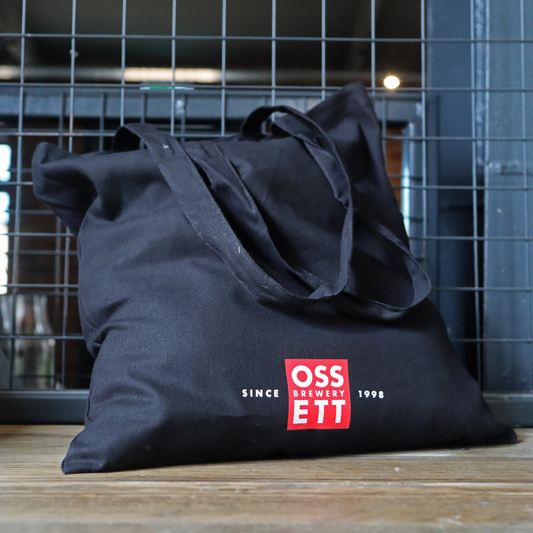 OSSETT BLACK TOTE BAG