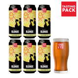 OSSETT BLONDE GIFT PACK (6x500ml & Glass)