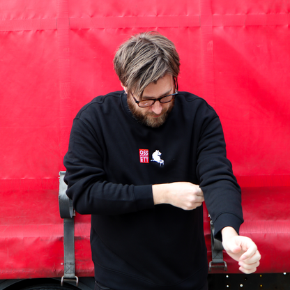 OSSETT x RAT CREW NECK SWEATSHIRT