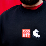 OSSETT x RAT CREW NECK SWEATSHIRT