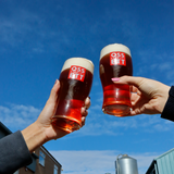 OSSETT TULIP PINT GLASS