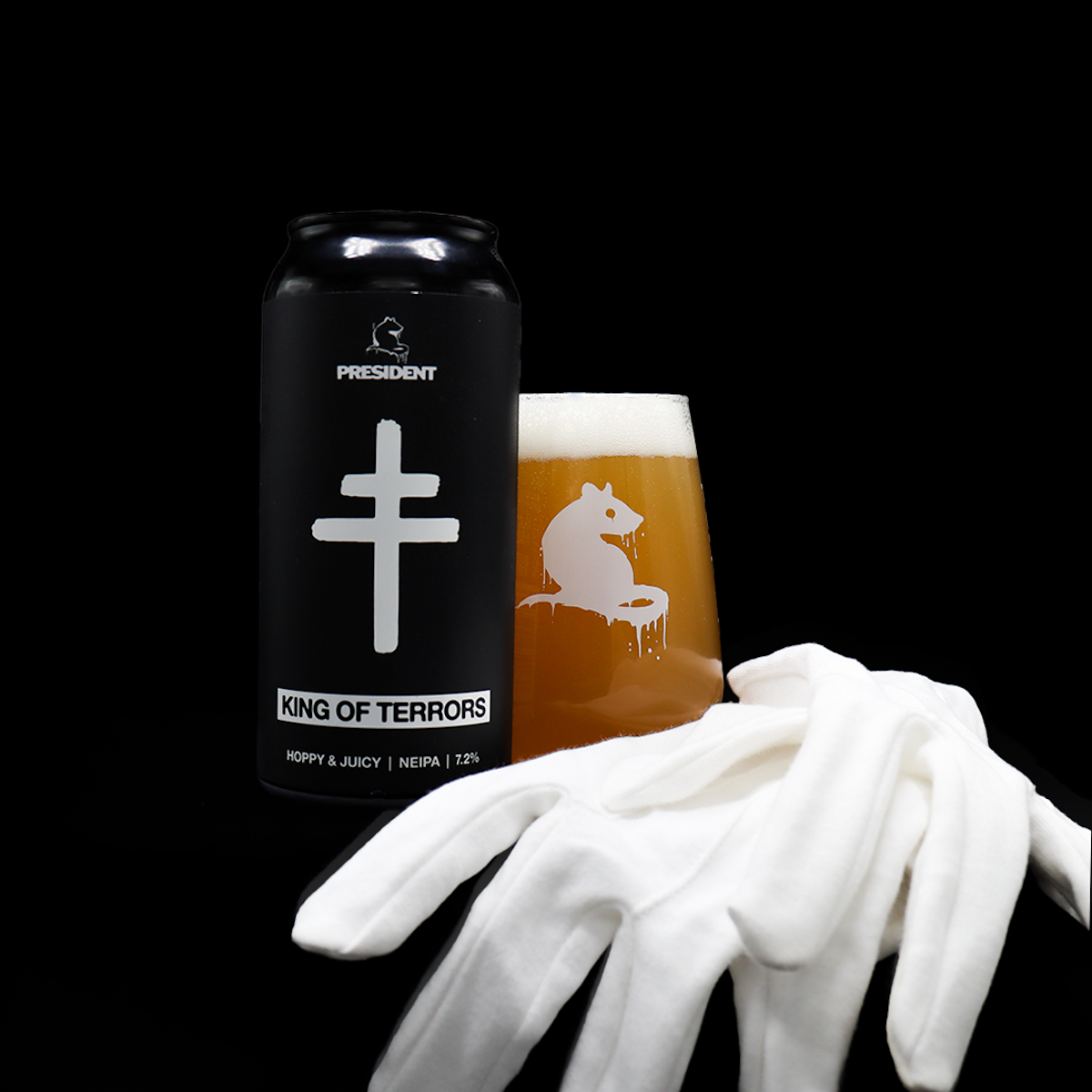 KING OF TERRORS 7.2% NEIPA (1x440ml) | PRESIDENT