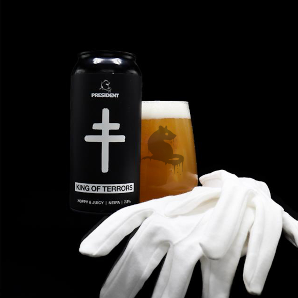 KING OF TERRORS BUNDLE (12x440ml & 2x Glasses)